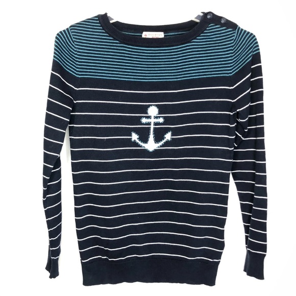 Brooks Brothers Nautical Striped Sweater - Picture 2 of 8